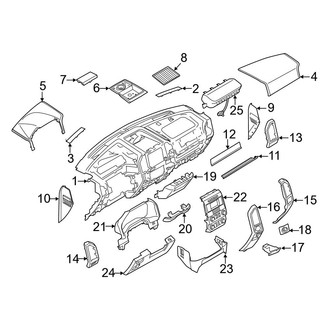 Ford OE - Instrument Panel Components (Panel & Trim)