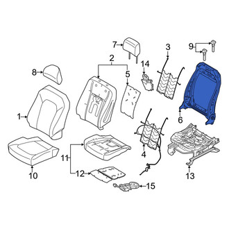 Ford OE - Front Right Seat Back Frame