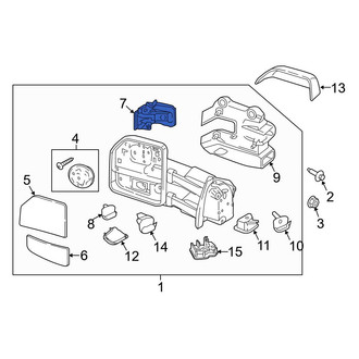 Ford OE - Front Left Turn Signal Light Assembly