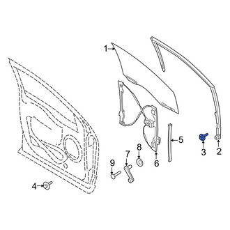 Ford OE - Window Regulator Guide Bolt