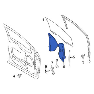 Ford OE - Front Right Window Regulator