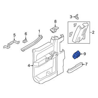 Ford OE - Rear Door Window Switch