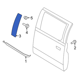 Ford OE - Front Left Door Applique