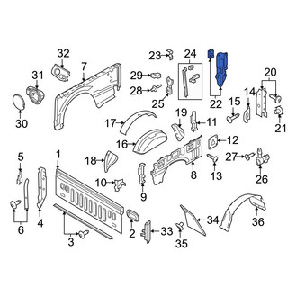 Ford OE - Truck Bed Panel