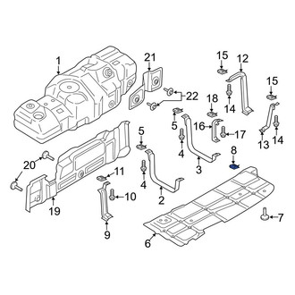 Ford OE - Upper Suspension Shock Absorber Nut