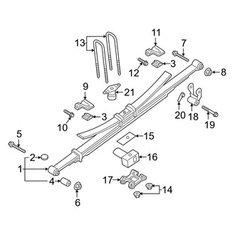 Ford OE - Rear Suspension - Suspension Components
