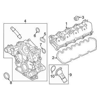 Ford OE - Engine - Valve & Timing Covers (7.3L)