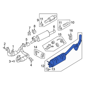 Ford OE - Exhaust Muffler