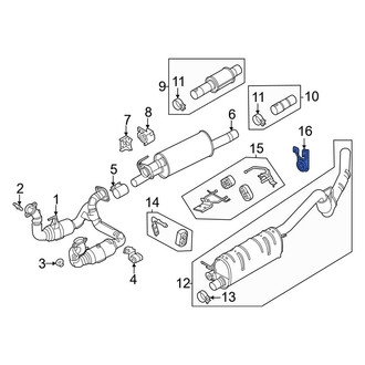 Ford OE - Exhaust System Hanger Bracket