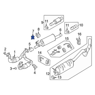 Ford OE - Exhaust System Hanger Bracket