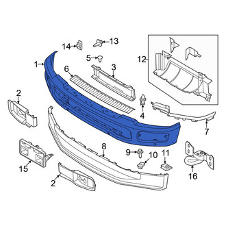 Ford OE - Front Bumper Face Bar