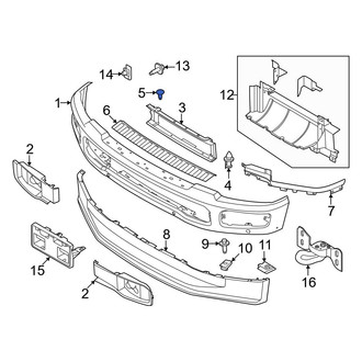 Ford OE - Bumper Impact Strip Clip