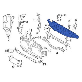 Ford OE - Front Radiator Support Access Cover