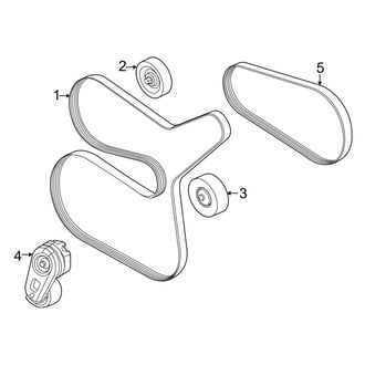 Ford OE - Cooling - Belts & Pulleys (6.8L)