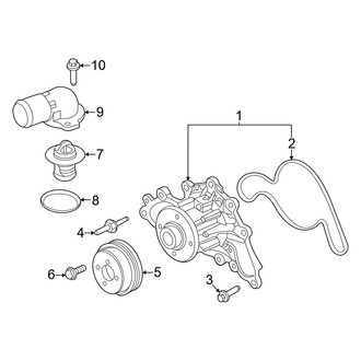 Ford OE - Cooling - Water Pump (6.8L)