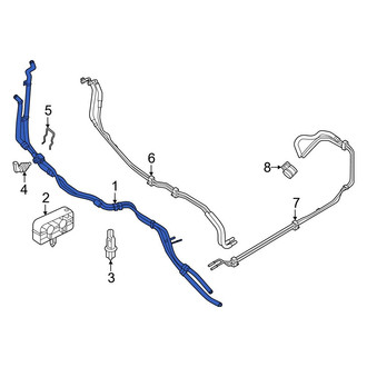 Ford OE - Upper Radiator Coolant Hose