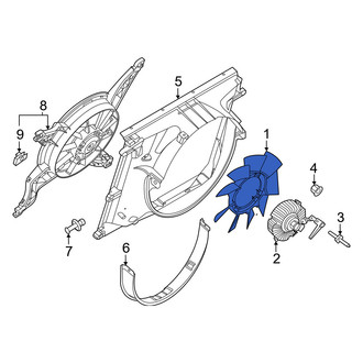 Ford OE - Engine Cooling Fan Clutch Blade