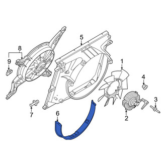 Ford OE - Engine Cooling Fan Shroud