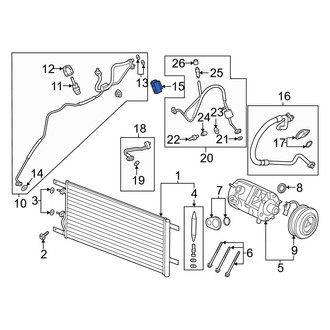 Ford OE - A/C Expansion Valve