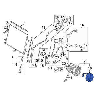 Ford OE - A/C Compressor Clutch