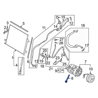 Ford OE - A/C Compressor Bolt