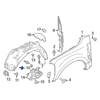 Ford OE - Fender Liner Screw
