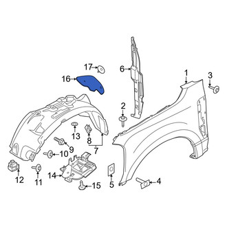 Ford OE - Front Right Wheel Housing Access Cover