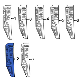 Ford OE - Front Left Fender Emblem