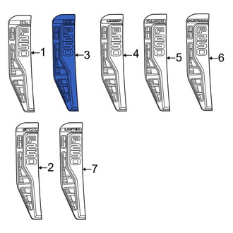 Ford OE - Front Left Fender Emblem
