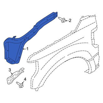 Ford OE - Front Left Fender Rail