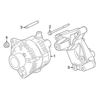 Ford OE - Electrical - Alternator (Single Alternator), (6.8L / 7.3L)