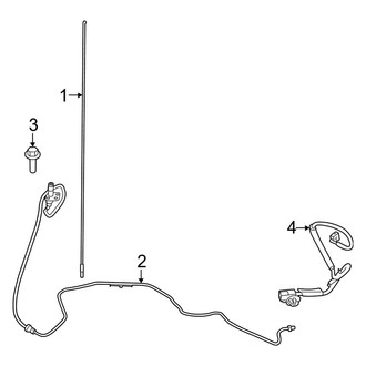 Ford OE - Electrical - Antenna (W/O Satellite)