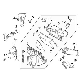 Ford OE - Engine - Air Intake (6.7L)