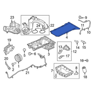 Ford OE - Upper Engine Oil Pan Gasket