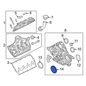 Ford OE - Front Engine Crankshaft Seal