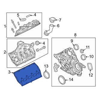 Ford OE - Right Engine Valve Cover Gasket