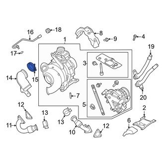 Ford OE - Exhaust Clamp