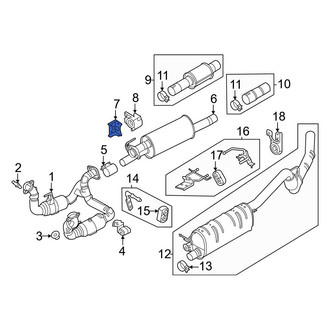 Ford OE - Exhaust System Hanger Bracket