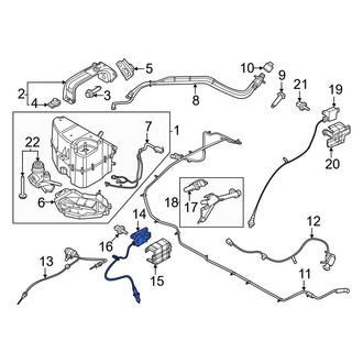 Ford OE - Rear Nitrogen Oxide (NOx) Sensor