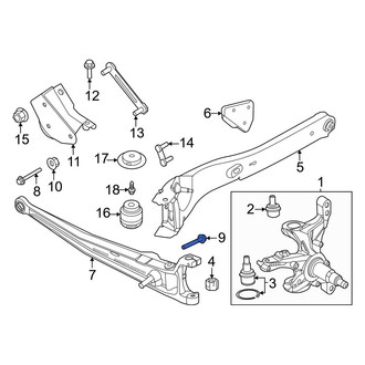 Ford OE - Outer Beam Axle Bolt