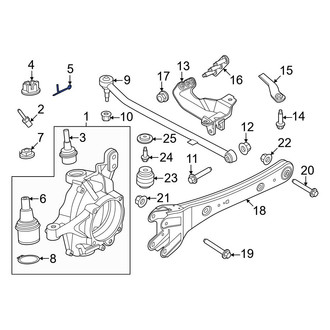 Ford OE - Suspension Ball Joint Lock Pin