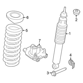 Ford OE - Front Suspension - Shocks & Components (4WD)