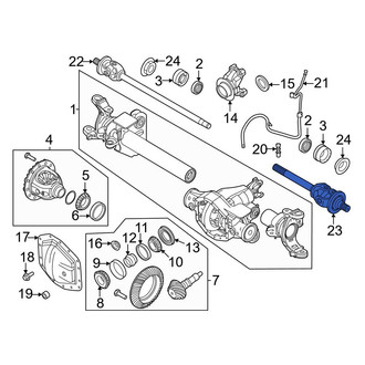 Ford OE - Front Left Drive Axle Shaft