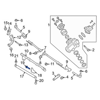 Ford OE - Steering Damper Bolt