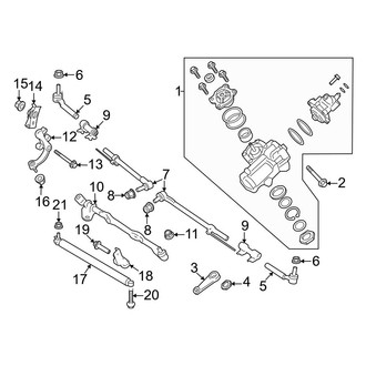 Ford OE - Steering Gear & Linkage (RWD)