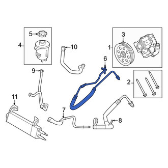Ford OE - Power Steering Pressure Hose