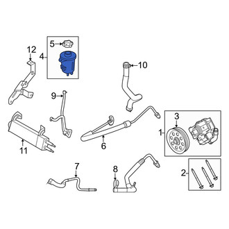 Ford OE - Power Steering Reservoir