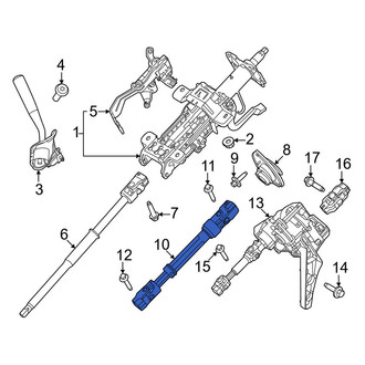 Ford OE - Lower Steering Shaft