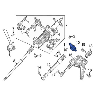 Ford OE - Steering Coupling Boot