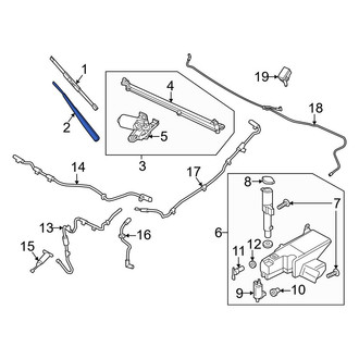 Ford OE - Right Wiper Arm